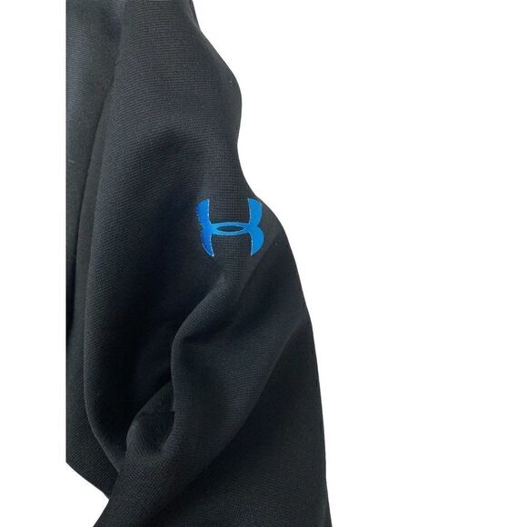 Under Armour Carolina Panthers Combine Authentic ColdGear Full-Zip Hood Jacket M - Picture 5 of 11